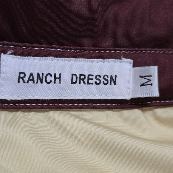 Ranch Dressn Western Style Long Sleeve Pearl Snap Shirt M Stars Stripes Retro - Picture 4 of 14